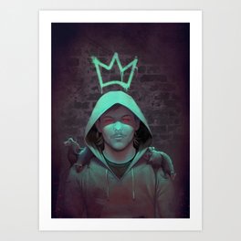 Rat King Art Print