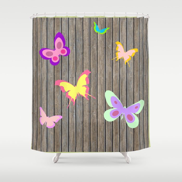 Personalized Home Decor Butterfly Pattern In Wooden Blocks Kids