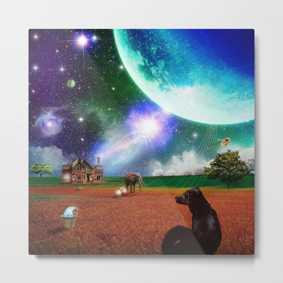 A Most Unusual Evening Metal Print