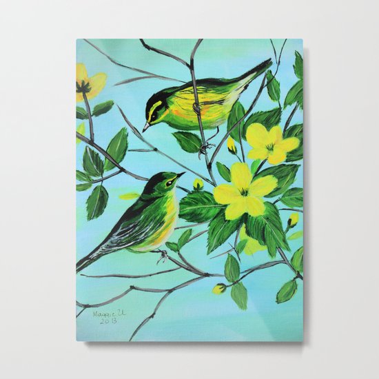 Thinking of spring Metal Print