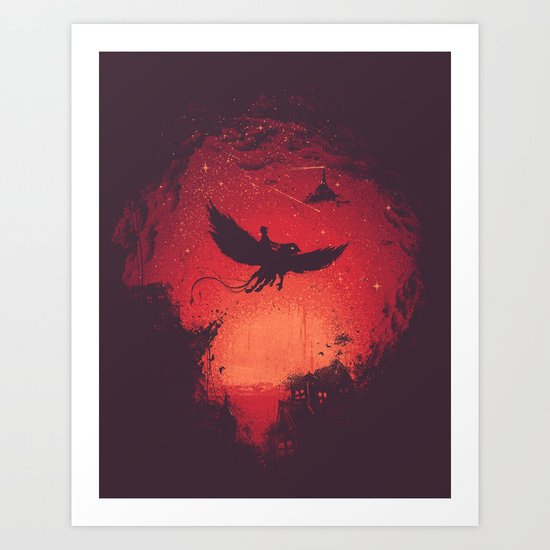Go Back Home Art Print