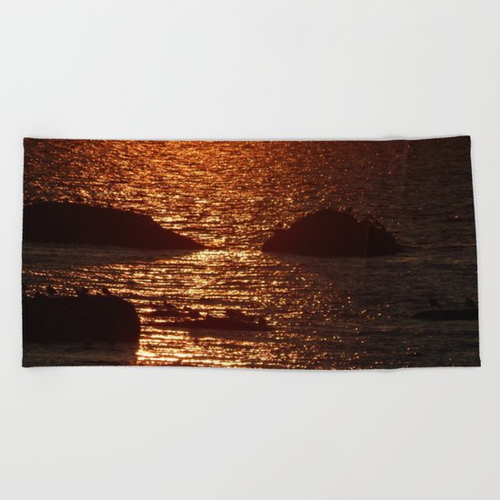 Golden Hour Beach Towel