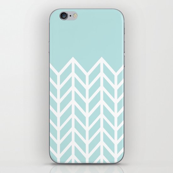 TIFFANY CHEVRON iPhone & iPod Skin