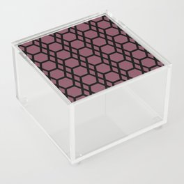 Black and Purple Tessellation Line Pattern 13 Pairs DE 2022 Popular Color Mahogany Cherry DE5020 Acrylic Box