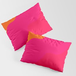 Hot Pink to Orange II Pillow Sham