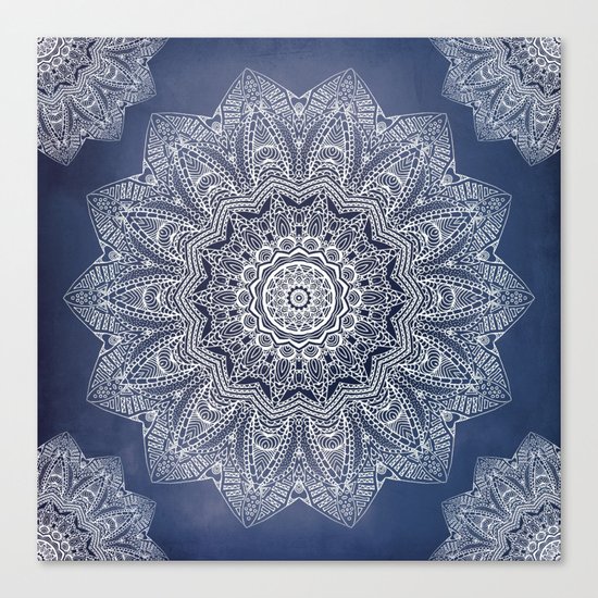 INDIGO DREAMS Canvas Print