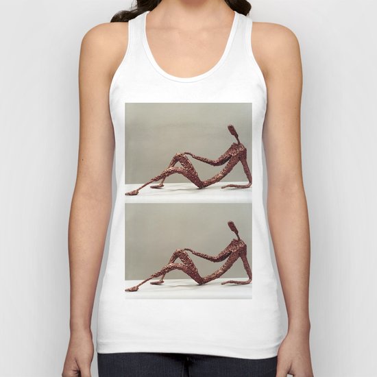 Supine by Shimon Drory Unisex Tank Top