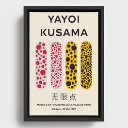 Dots, Kusama Art Prints 20 | Remastered Arts, Poster Arts Framed Canvas
