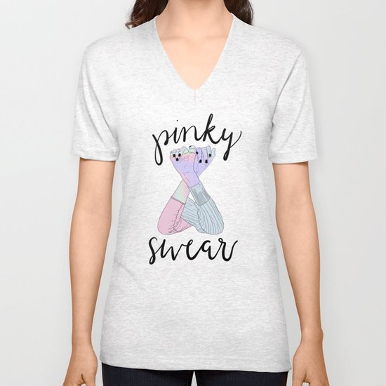 Pinky Swear Unisex V-Neck