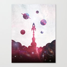 Space Wonderer Canvas Print
