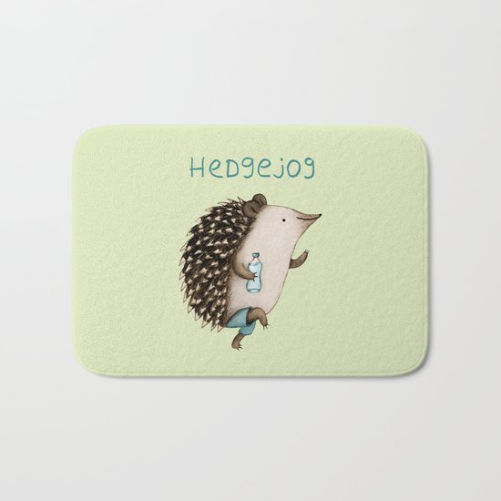 Hedgejog Bath Mat
