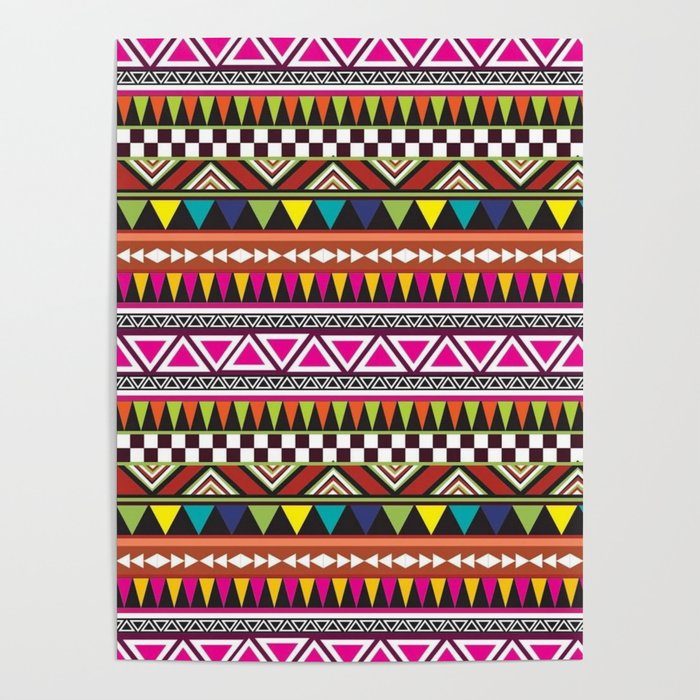 Tribal pattern Poster