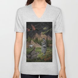 Danger and peace V Neck T Shirt