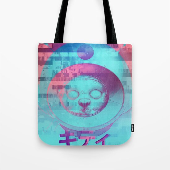 Kitty Of The Rising Sun Tote Bag