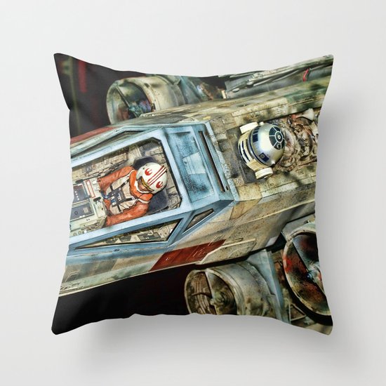 X-Wing Fighter Throw Pillow