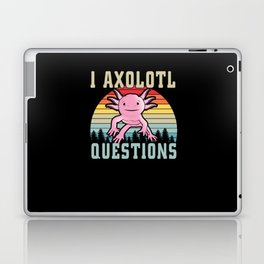 I Axolotl Questions Fish Cartoon Cute Axolotl Laptop Skin
