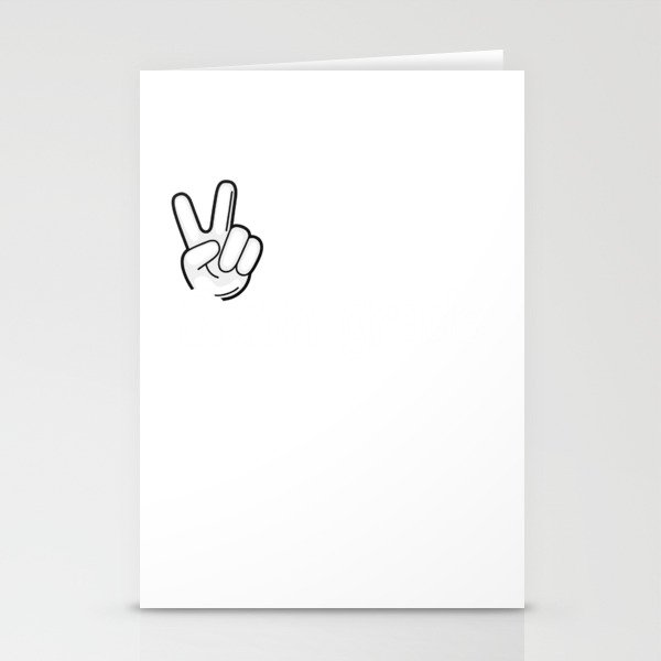 Peace Out Sixth Grade Last Day of School Teacher Student  Stationery Cards