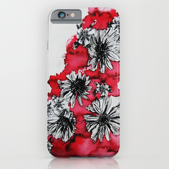 Red Flowers iPhone & iPod Case