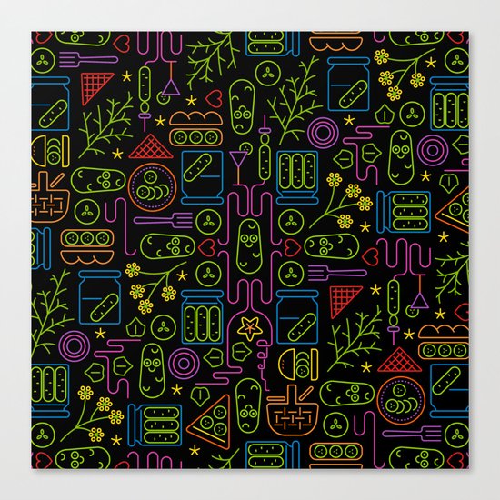 Pickles - Saturday Night Canvas Print