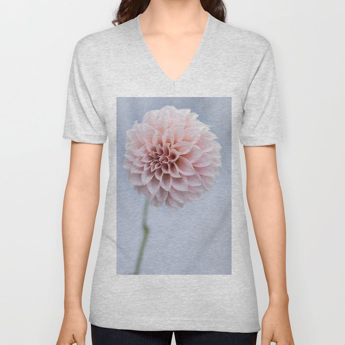 Beauty in Pink V Neck T Shirt