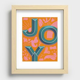 Joy Recessed Framed Print