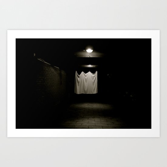 Lonely Sheet Art Print