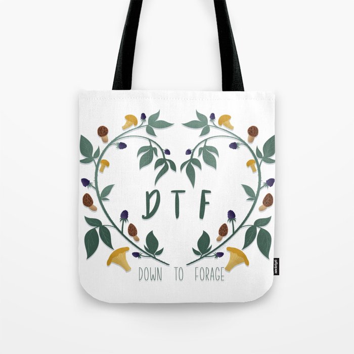 Down To Forage Tote Bag