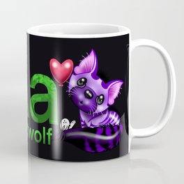 Alphabet Animal-Aa Aardwolf Coffee Mug