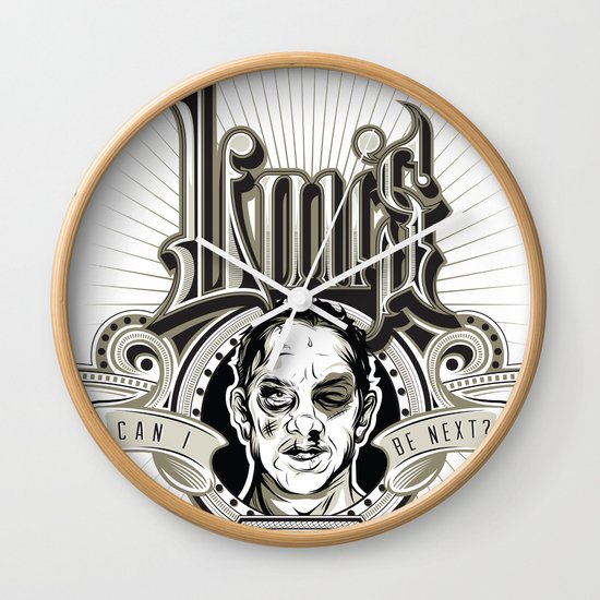 Lou's Tavern Wall Clock