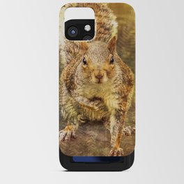 Squirrel hopes iPhone Card Case