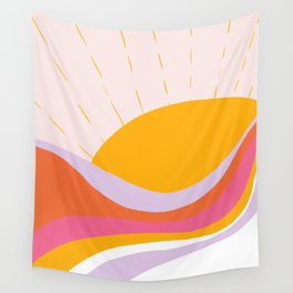 laurel canyon sunrise Wall Tapestry