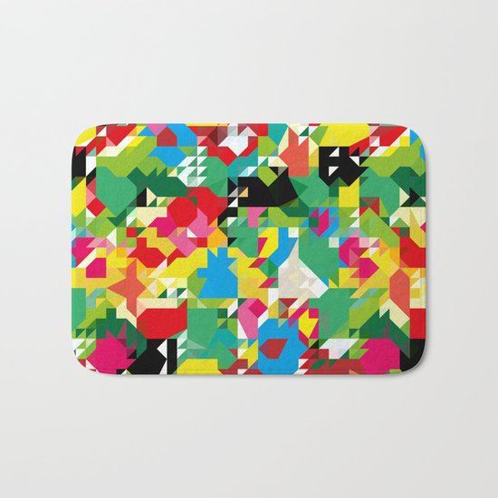 Abstract Bath Mat
