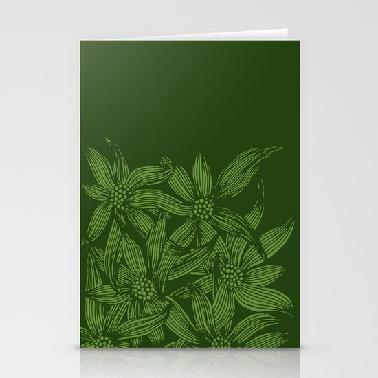 MAUA flowers 1 Stationery Cards