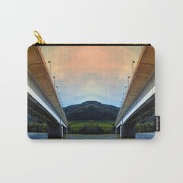 Danube river bridge | architectural photography Carry-All Pouch