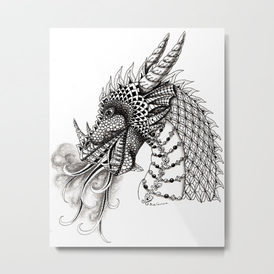 Dragon Metal Print
