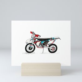 Motorbike Mini Art Print