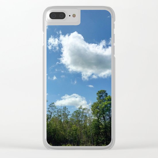 Texas Landscape Clear iPhone Case