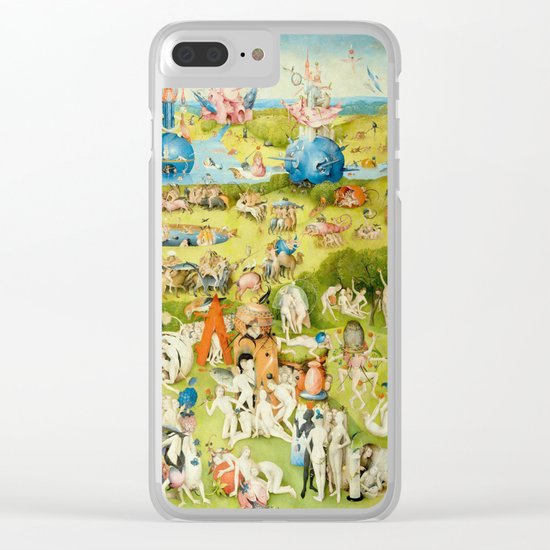 The Garden of Earthly Delights by Bosch Clear iPhone Case