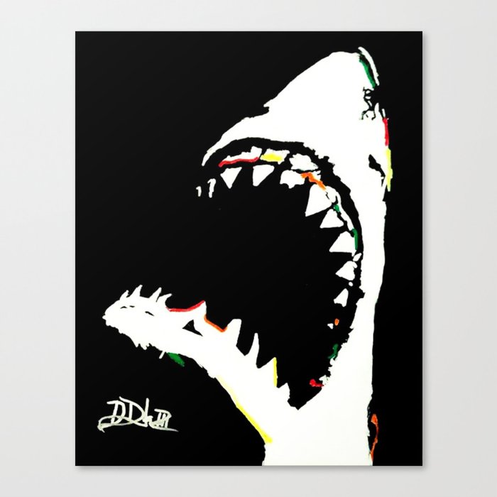 Sharkie Canvas Print