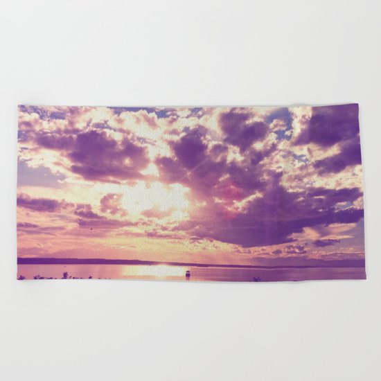 Sunset Beach Towel