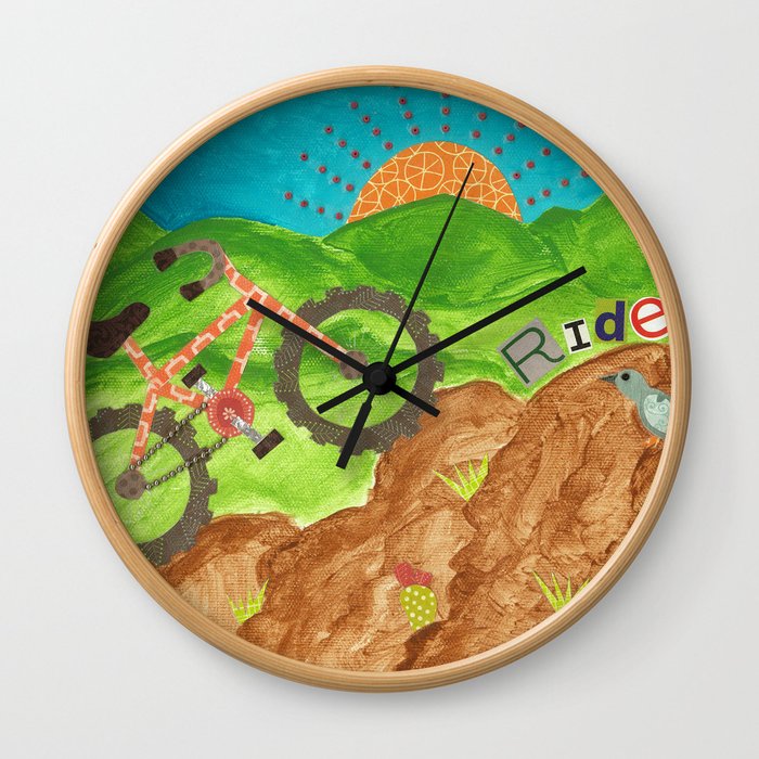 Ride Wall Clock