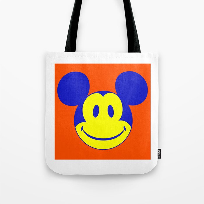 Mickey Mouse Smiley Face 1 Tote Bag By Kensurman Society6