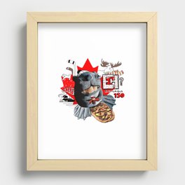 Canada 150 Beaver Recessed Framed Print