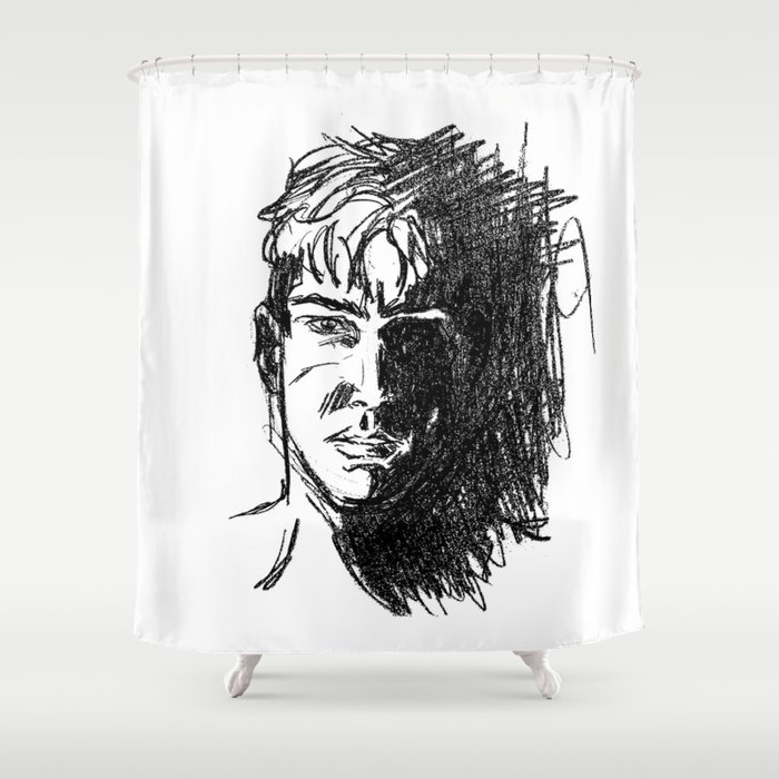 Dylan Dog Character Shower Curtain By Caterinazamai Society6