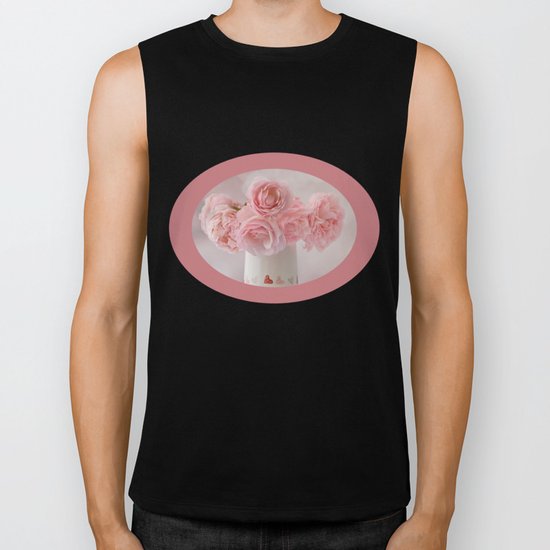 Love Hearts and Roses Biker Tank