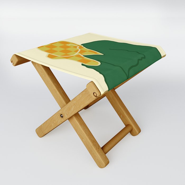 Fall into thoughts 1 Folding Stool