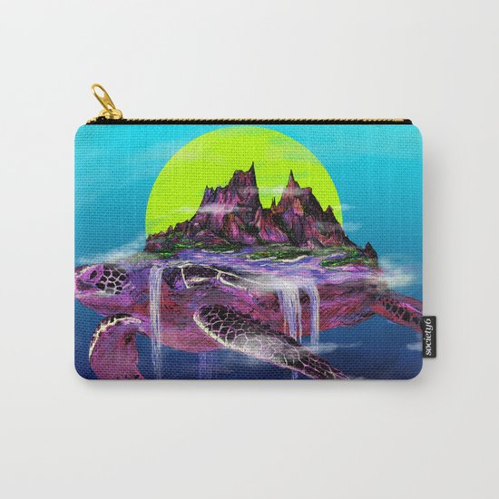 Turtle Paradise Carry-All Pouch