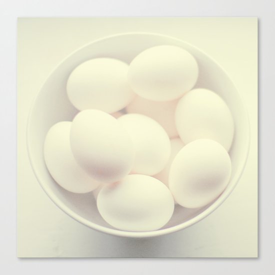 Ghost eggs Canvas Print