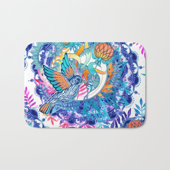 Wild Garden Bath Mat