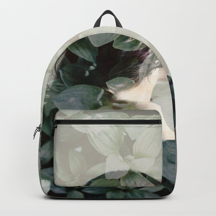 Leaf portrait Backpack
